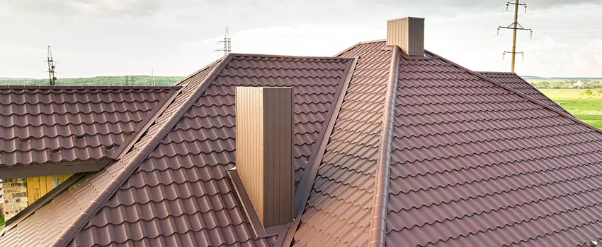 Residential Chimney Flashing Restoration in Hemet, CA