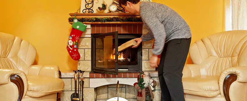 Gas to Wood-Burning Fireplace Conversion Services in Hemet, California