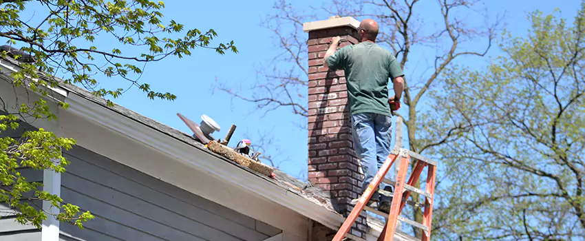 Vinyl and PVC Chimney Flashing Installation in Hemet, CA
