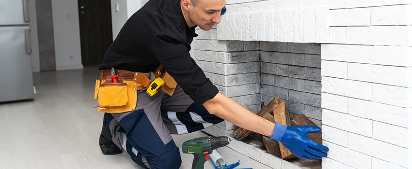 Fireplace Damaged Damper Frame Repair Services in Hemet, California